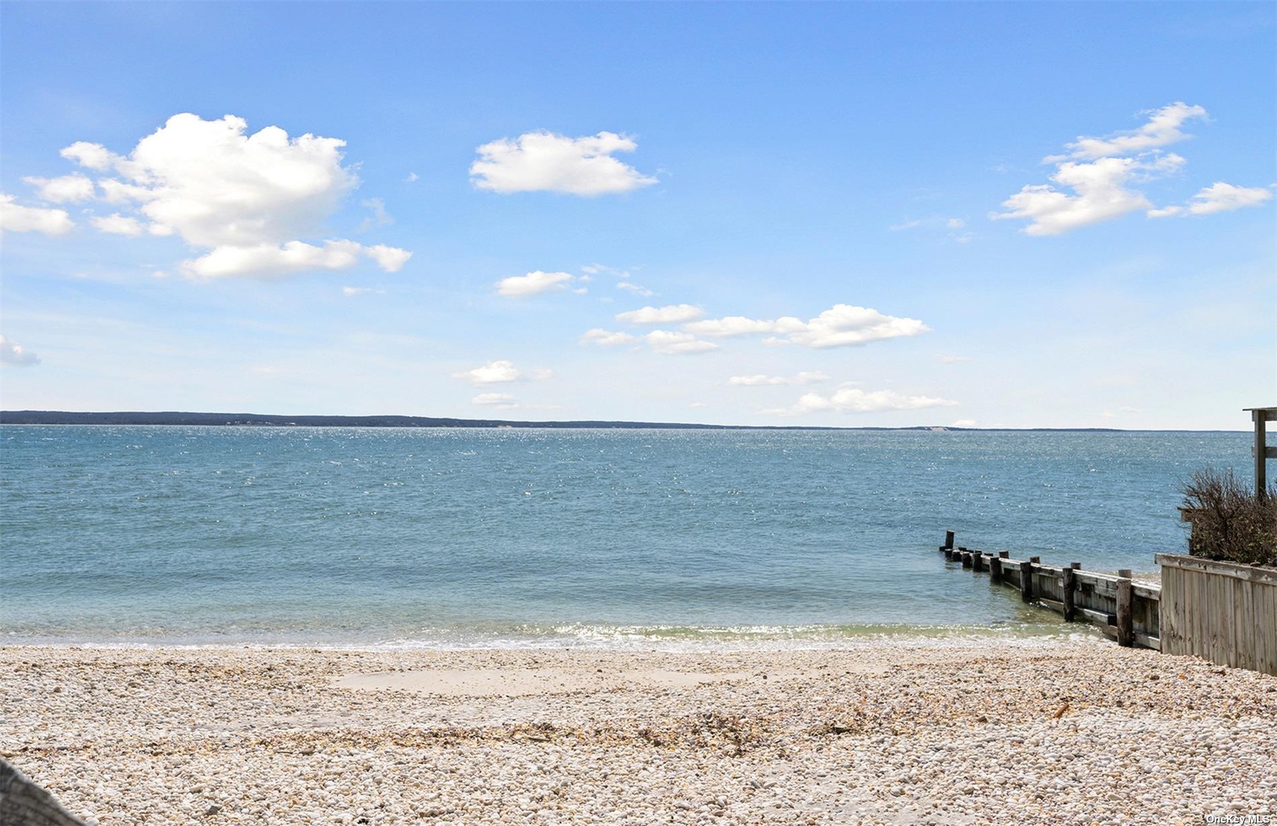 Private community beach
