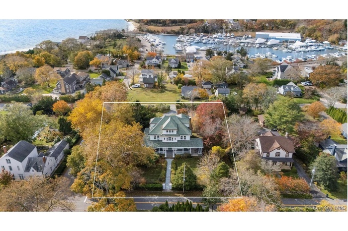 From Above, Wisteria Court Reveals Its True Scale - An Impressive Estate Gracefully Spanning Its Double Corner Property And The Quiet Elegance Of This