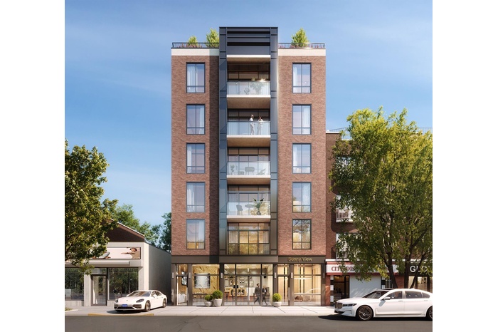 View of apartment building / complex