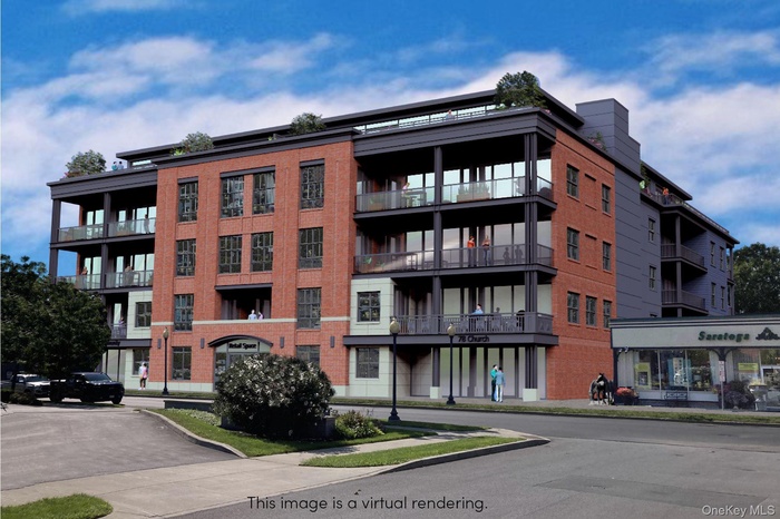 View of apartment building / complex