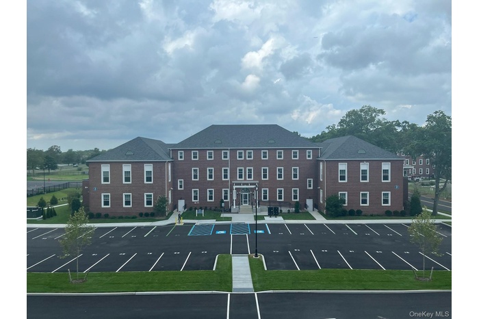 View of uncovered parking lot