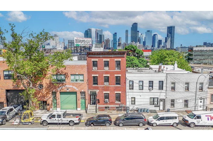 View of city skyline