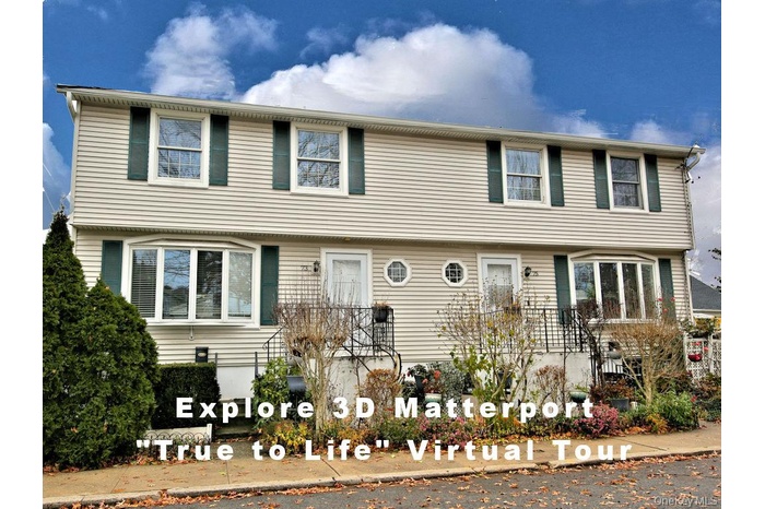 View of colonial-style house