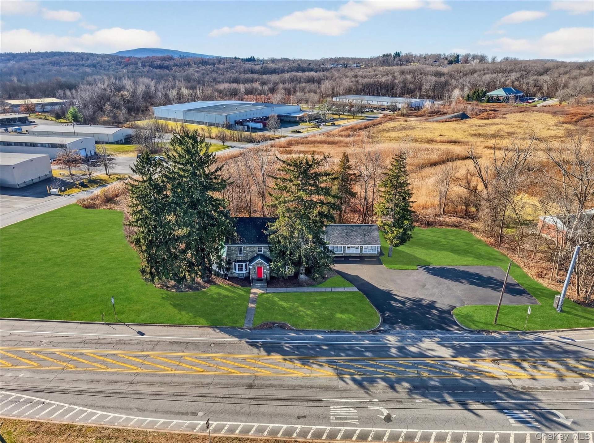 Drone / aerial view