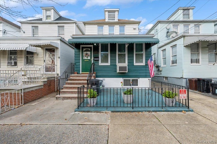 View of traditional style home
