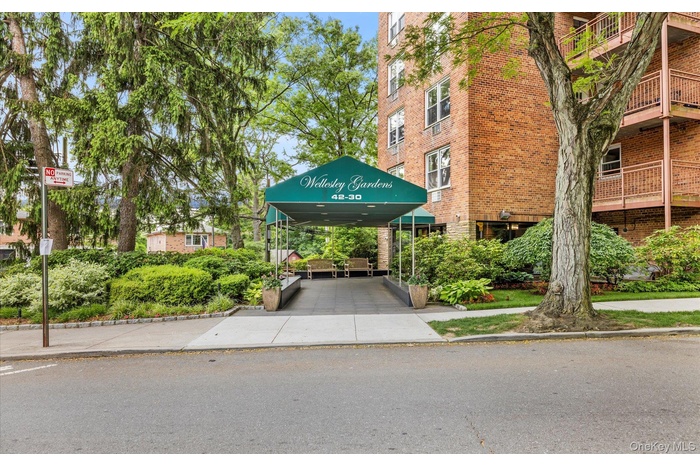 View of building entry