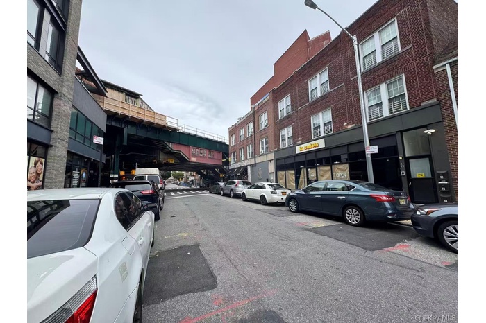View of road featuring street lighting