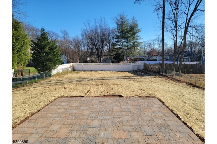 Paver patio