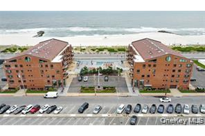 Drone / aerial view of a nearby body of water