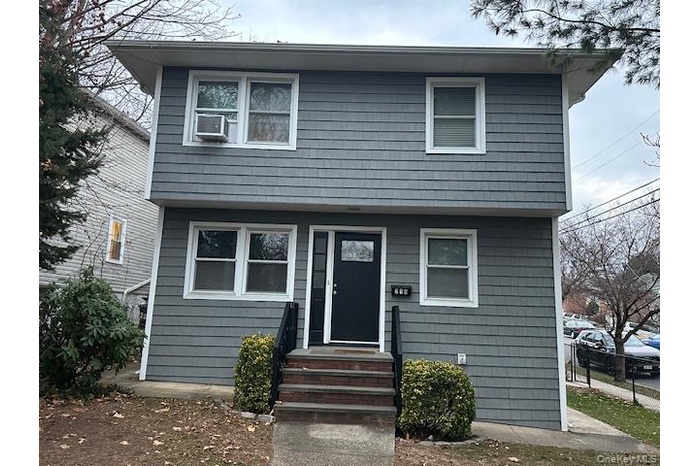 View of colonial inspired home