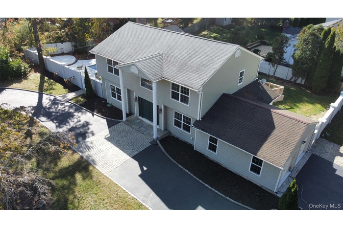 Aerial view of property and surrounding area