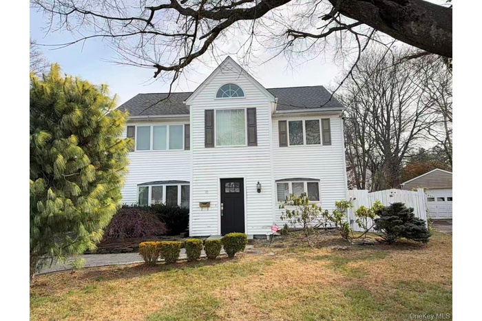 Traditional-style house with a shingled roof