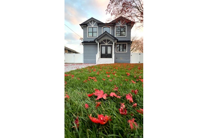 View of front of home with a gate