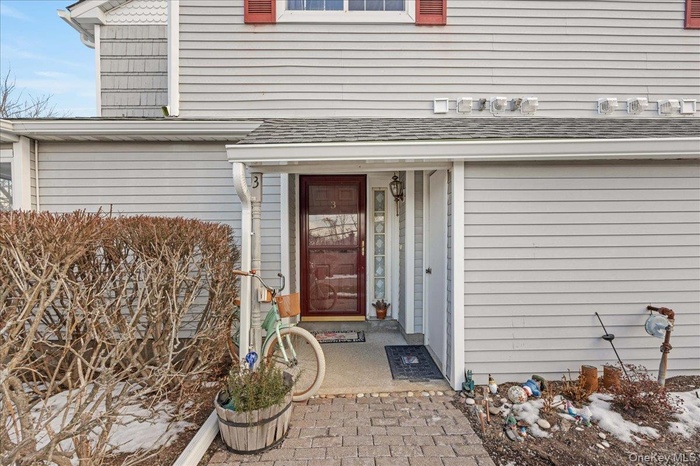 Private entry to your end unit condo.