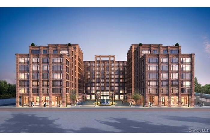 View of apartment building / complex with a city view