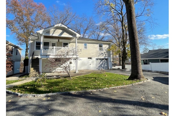 Rear view from driveway