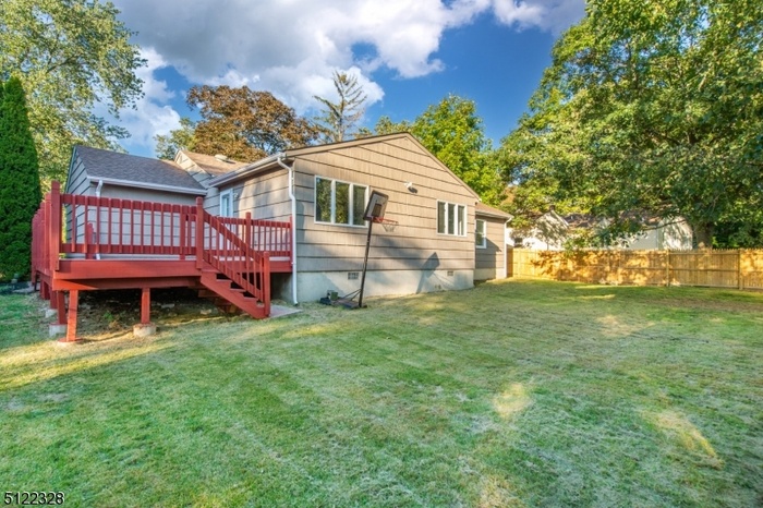 Backyard with Deck