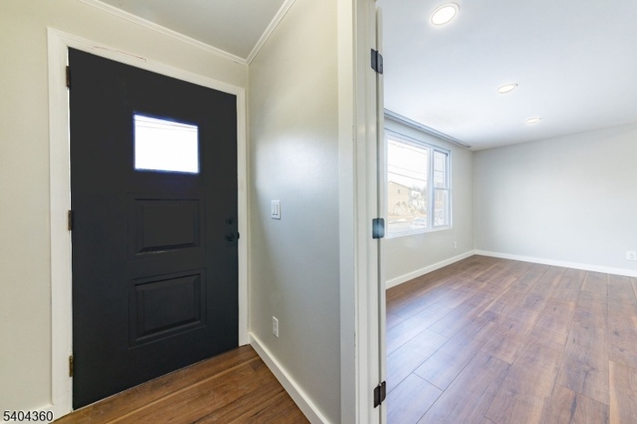 Entry Foyer into living room
