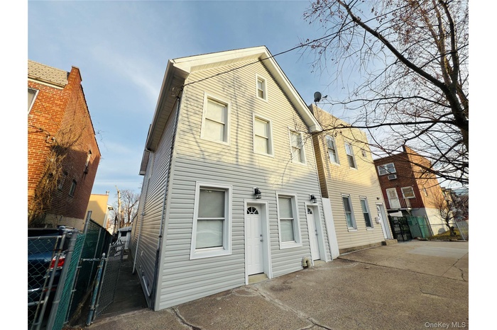 Rear view of property