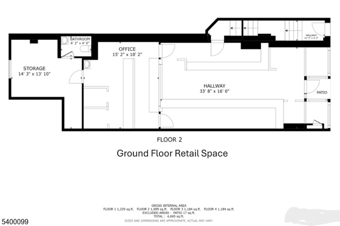 1st Floor Layout
