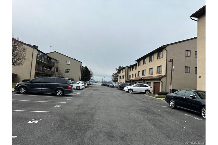 View of uncovered parking lot