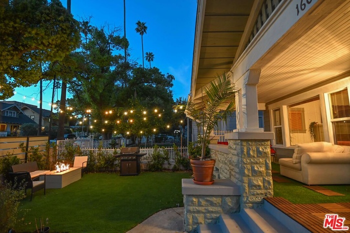 Front Porch and Yard