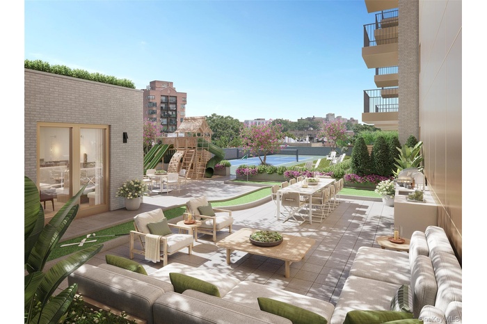 View of patio / terrace with an outdoor living space, outdoor dining area, and grilling area