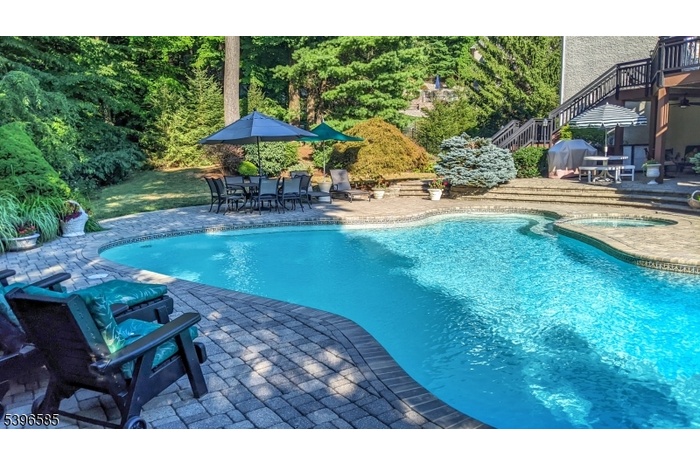 Pool & Patios in Summer