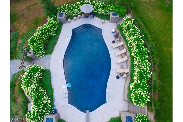 Aerial View Pool