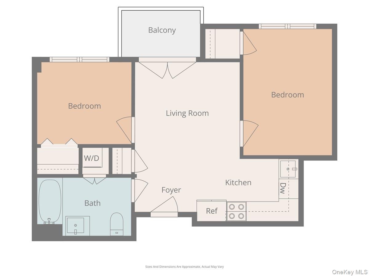 View of room layout