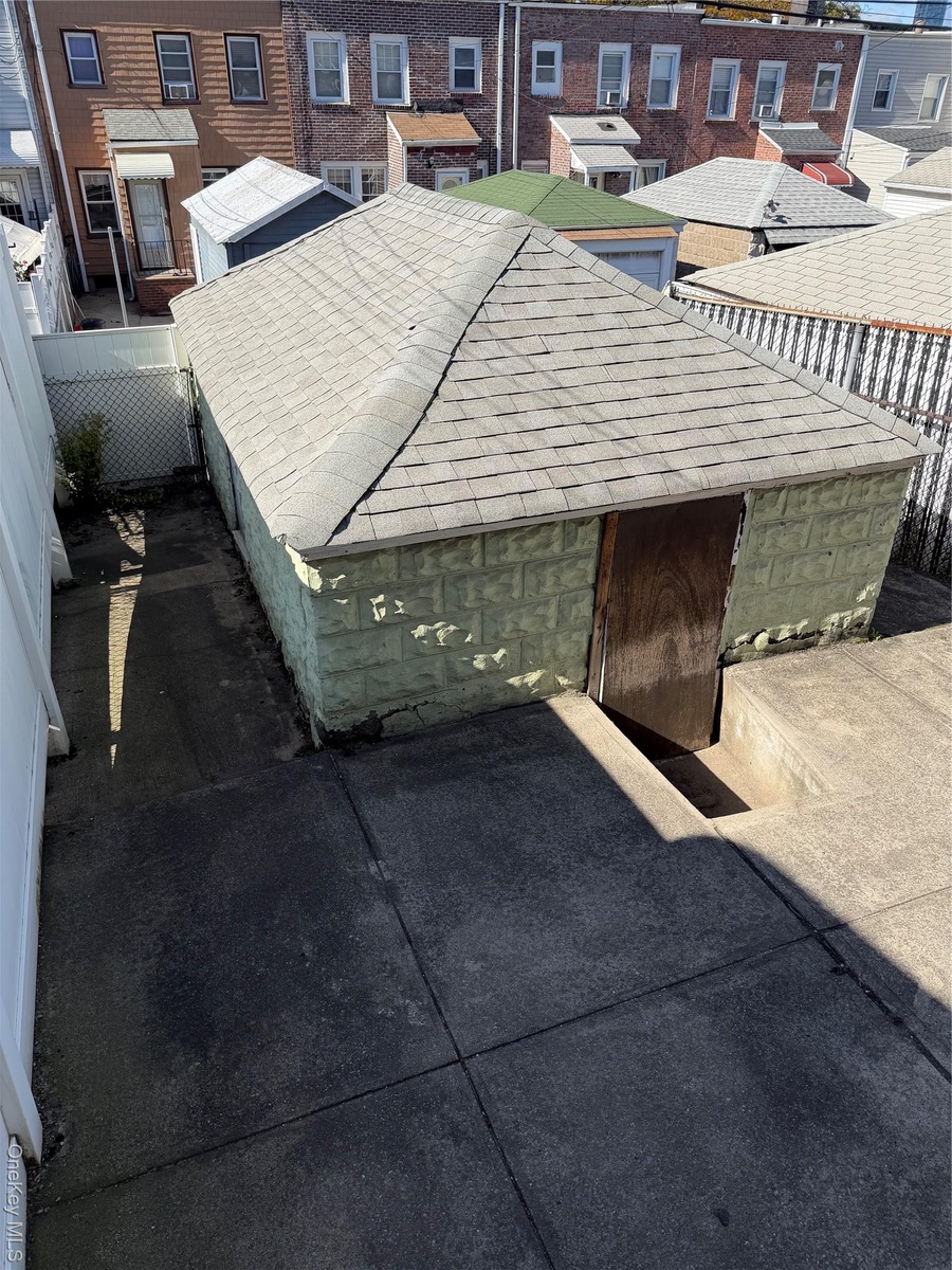 Exterior view of a residential view