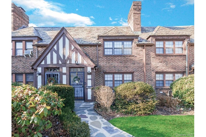 Classic Tudor rowhouse