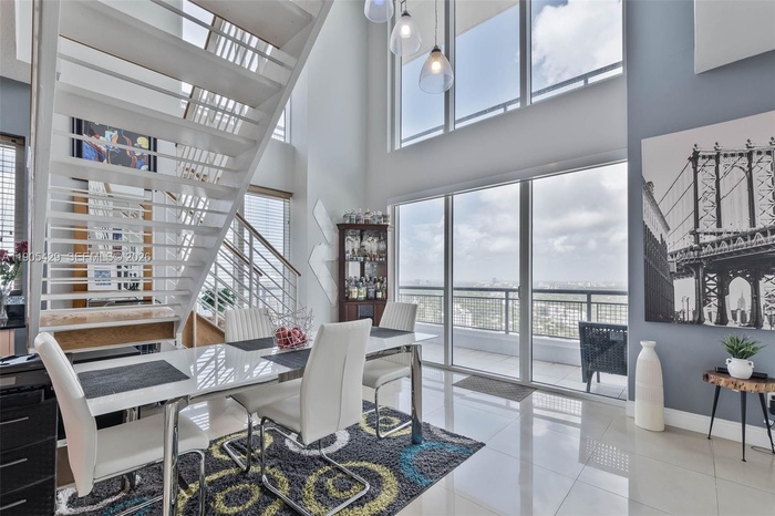 Miami's hot Brickell Area. Two Story ...very unique apartment unit. Infinity building.. fantastic central Miami location.