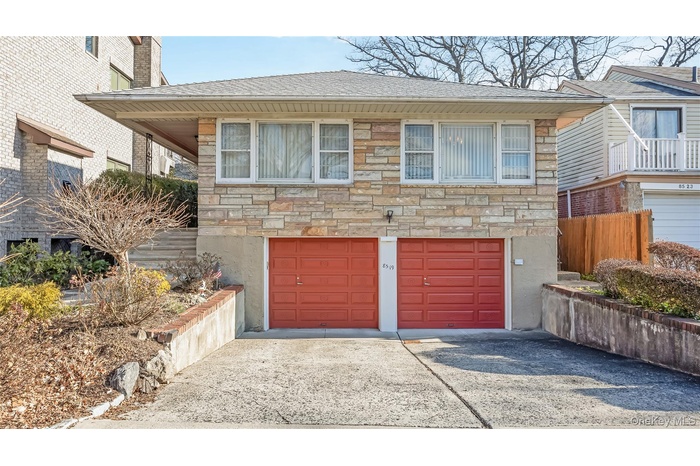 Full Frontal View w Amazing Curb Appeal and 2 Car Garage