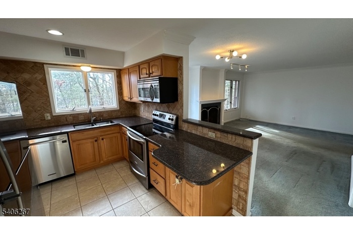 Kitchen to dining/living room