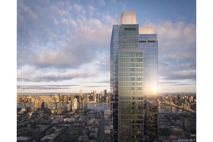 View of city skyline