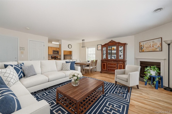 Virtually Staged Living Room