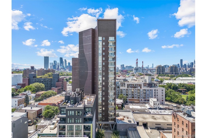 View of city skyline