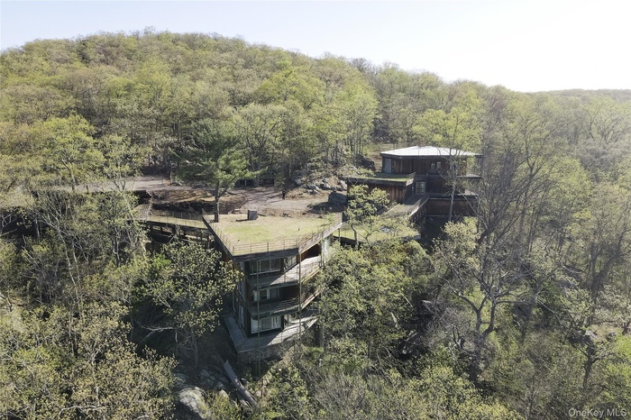 Aerial View of Building Complex