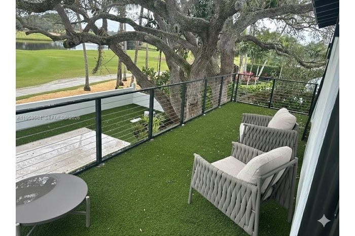 Double height ceiling living room