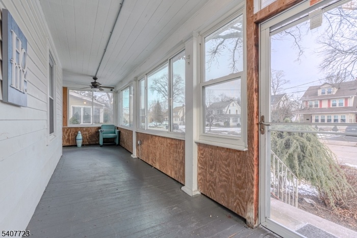 Enclosed porch