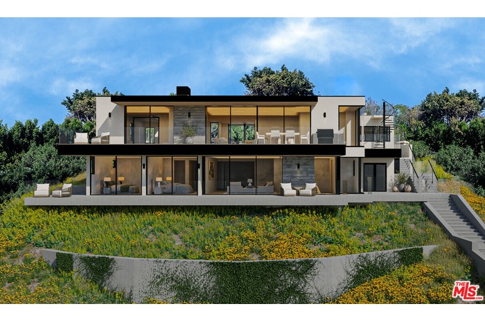 Rendering of back of house