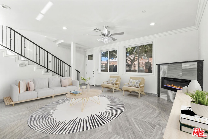 Virtually staged for illustrat