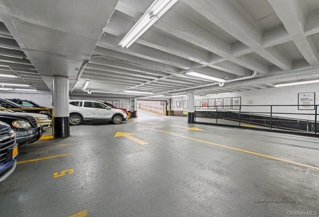 View of parking deck