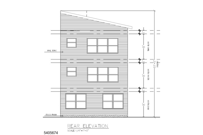 Rear Elevation