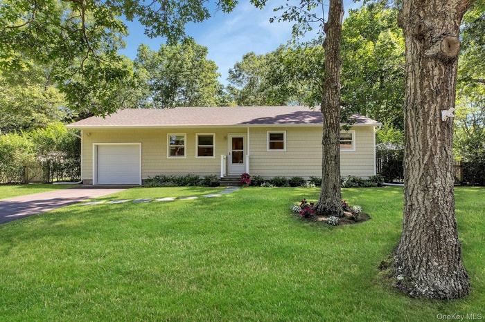 Beautiful front lawn