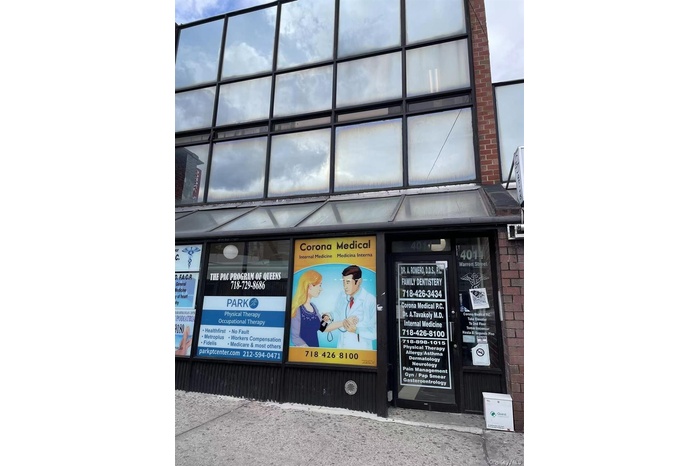 Exterior view of brick siding