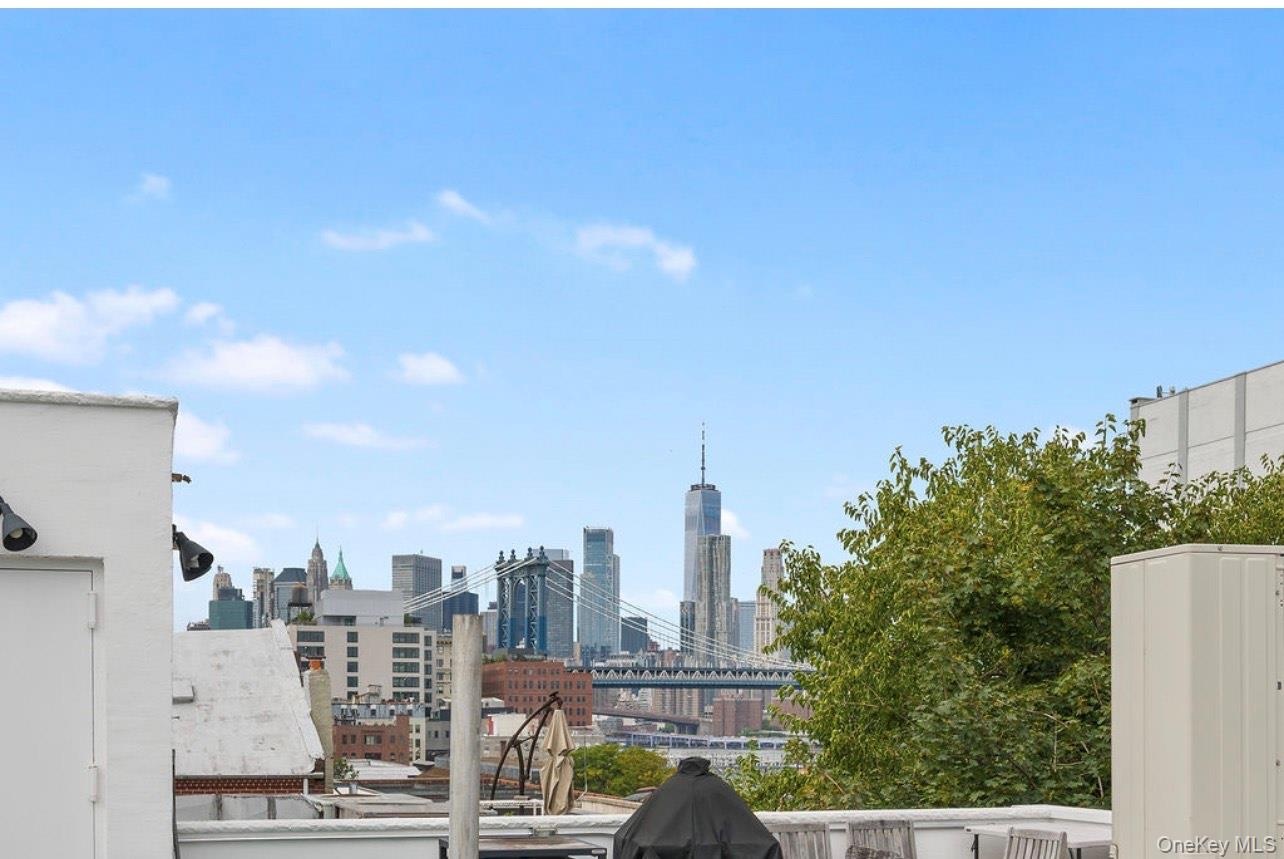 View of city skyline