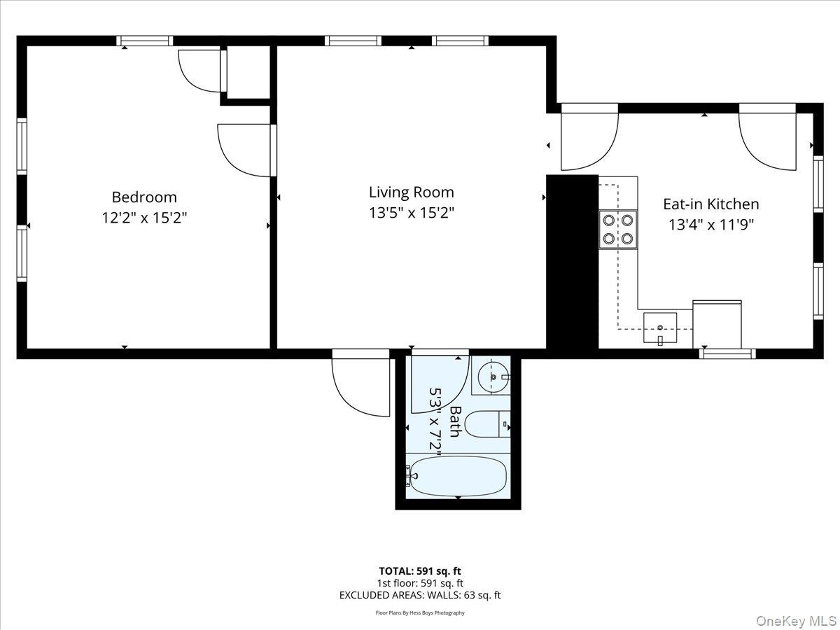 View of room layout