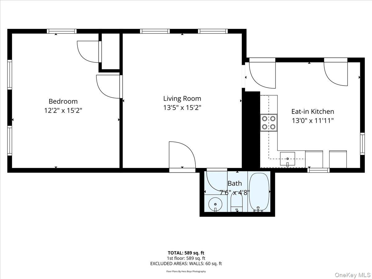 View of floor plan / room layout